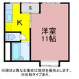 すみれ荘の間取図