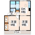 クレール花陵の間取図