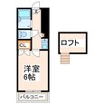 レオパレス弥生の間取図