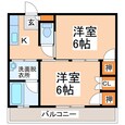 コーポフレンドの間取図