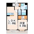 LIBTH熊本駅南の間取図