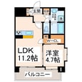 LIBTH千葉城の間取図