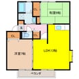 ＮＥＳＴ　Ⅱの間取図