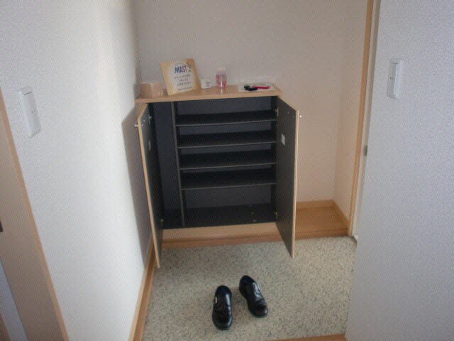 物件内観写真7　(シューズボックスは中の棚板が自由に取り外し可！！)