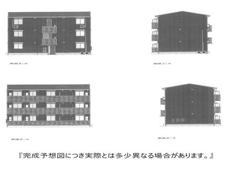 (仮)D-room材木二丁目外観写真