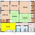 武雄朝日町貸家の間取図