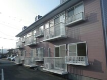 常磐線（東北地方） 相馬駅 2階建 築36年の外観写真