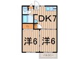 阿武隈急行 北丸森駅 2階建 築28年の間取図