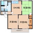 セジュールＭＫの間取図