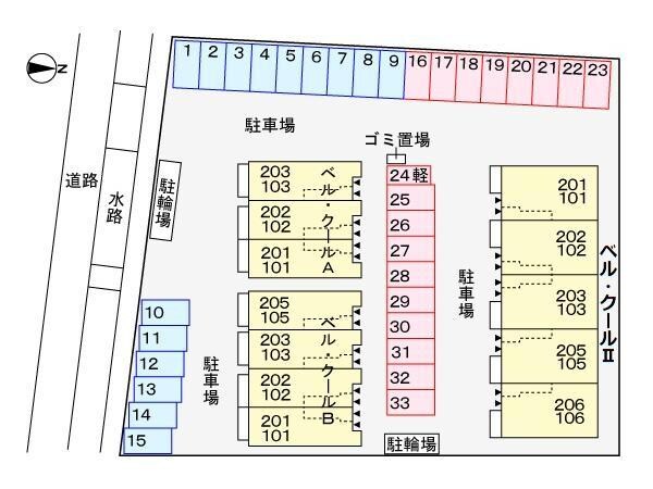 物件外観写真6　(配置図)