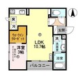 アラータ敦賀の間取図