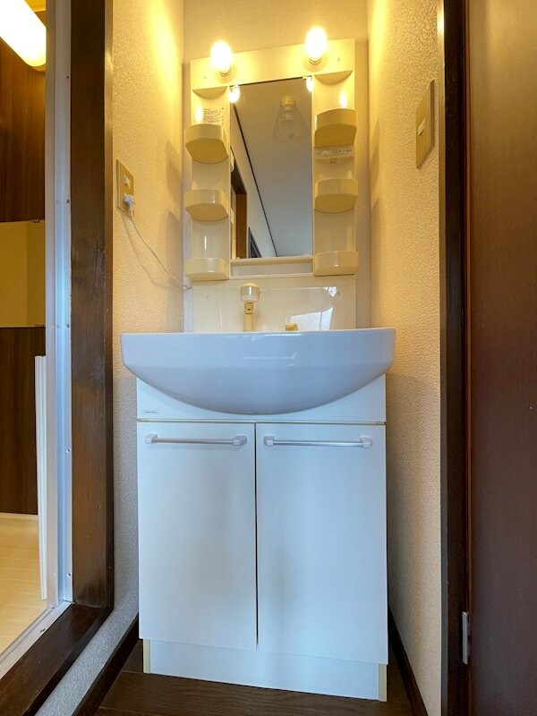 洗面所(シャワー付き洗面台です！)