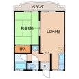 日豊本線 中津駅 2階建 築50年の間取図