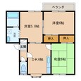 日豊本線 中津駅 2階建 築29年の間取図