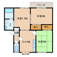 日豊本線 中津駅 2階建 築29年の間取図