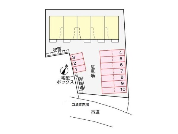 駐車場(駐車場配置図)