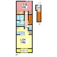 サニーウエストの間取図