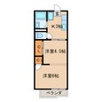 コーポ祥栄の間取図