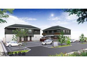 リッシュガーデン中沢　A棟外観写真