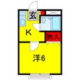 リバーストーンⅠの間取図