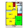 ウッドクレスト市原の間取図