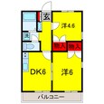 エレミタージュの間取図