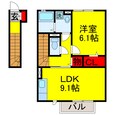 内房線 八幡宿駅 2階建 築13年の間取図