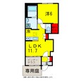 内房線 八幡宿駅 2階建 築5年の間取図
