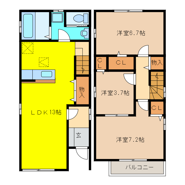 間取図