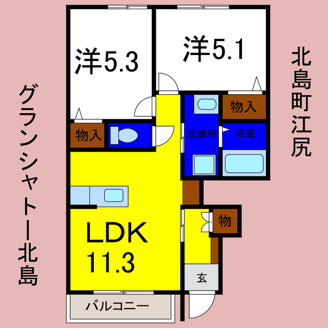 間取図