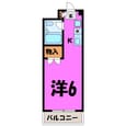 熊谷朝日第二ハイツ（熊谷市鎌倉町）の間取図