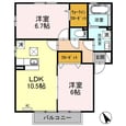 サングランデ（熊谷市新堀）の間取図