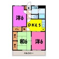 ラフェスタ深谷（深谷市上柴町西）の間取図