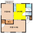 エトアール上柴（深谷市上柴町西）の間取図