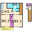 アーバンハイツⅡの間取図