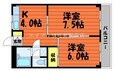 グランドールマンションの間取図