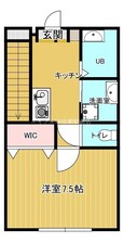 mallow南棟の間取図