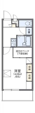 レオパレスカサ　エスペランサの間取図