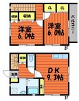 othello伍番館の間取図