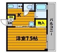 ガーディニアシティー稲荷町の間取図