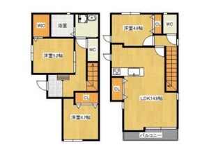 茶屋町戸建　西棟外観写真