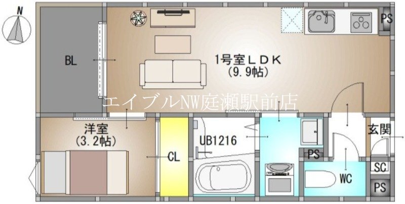 間取図