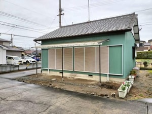 三島町２DK平屋借家外観写真