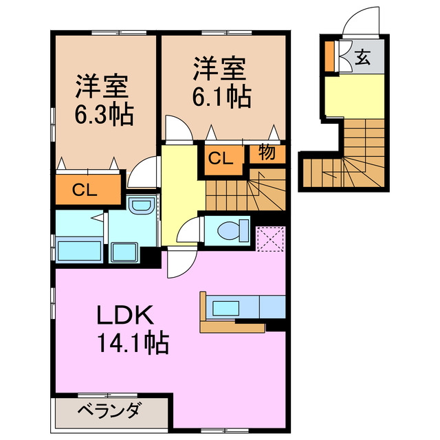 間取図