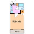ハイツ香蘭の間取図