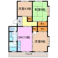 パークハイツ左京山の間取図