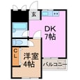 日の出マンションの間取図