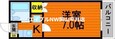 ハピネスコートⅡの間取図