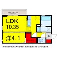 京成本線 京成臼井駅 2階建 築6年の間取図