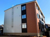 総武線 稲毛駅 3階建 建築中の外観写真